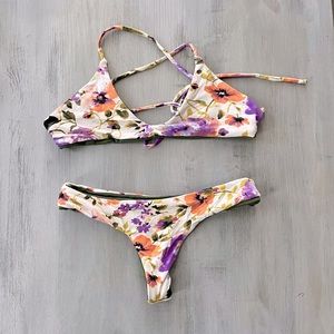 Midori Bikini Top & Bottom Size Small